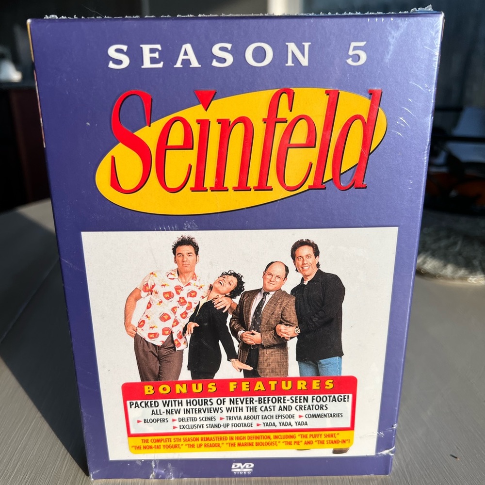 Seinfeld TV Show Season 5 Complete Collectible Set Unopened Package